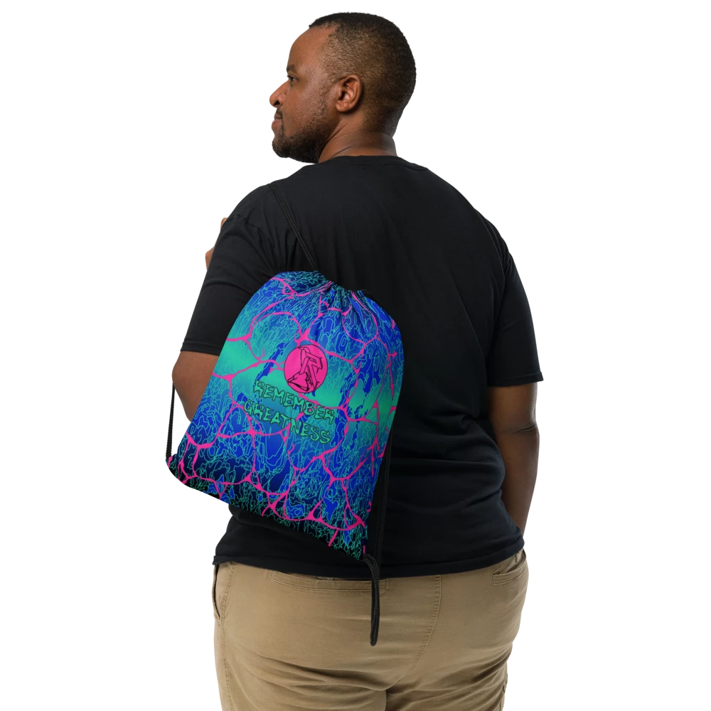 'LARIMAR' Drawstring Bag