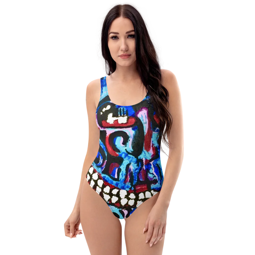 'CRANIUM' One-Piece Swimsuit