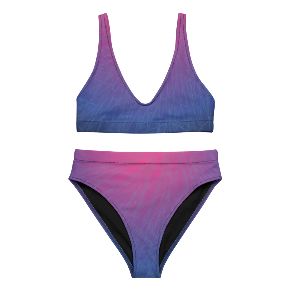 'GLORIA' Sustainable High-Waisted Bikini Ravenrock