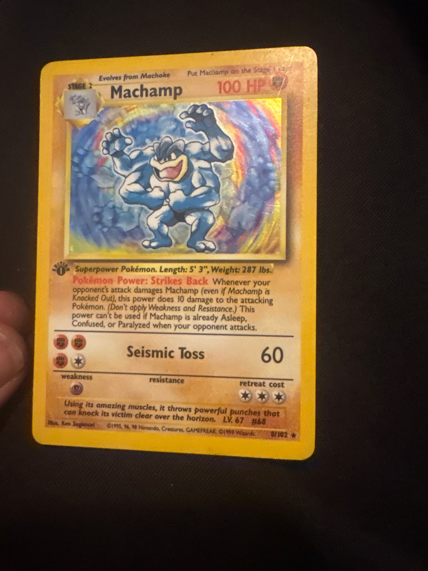 1st edition machamp
