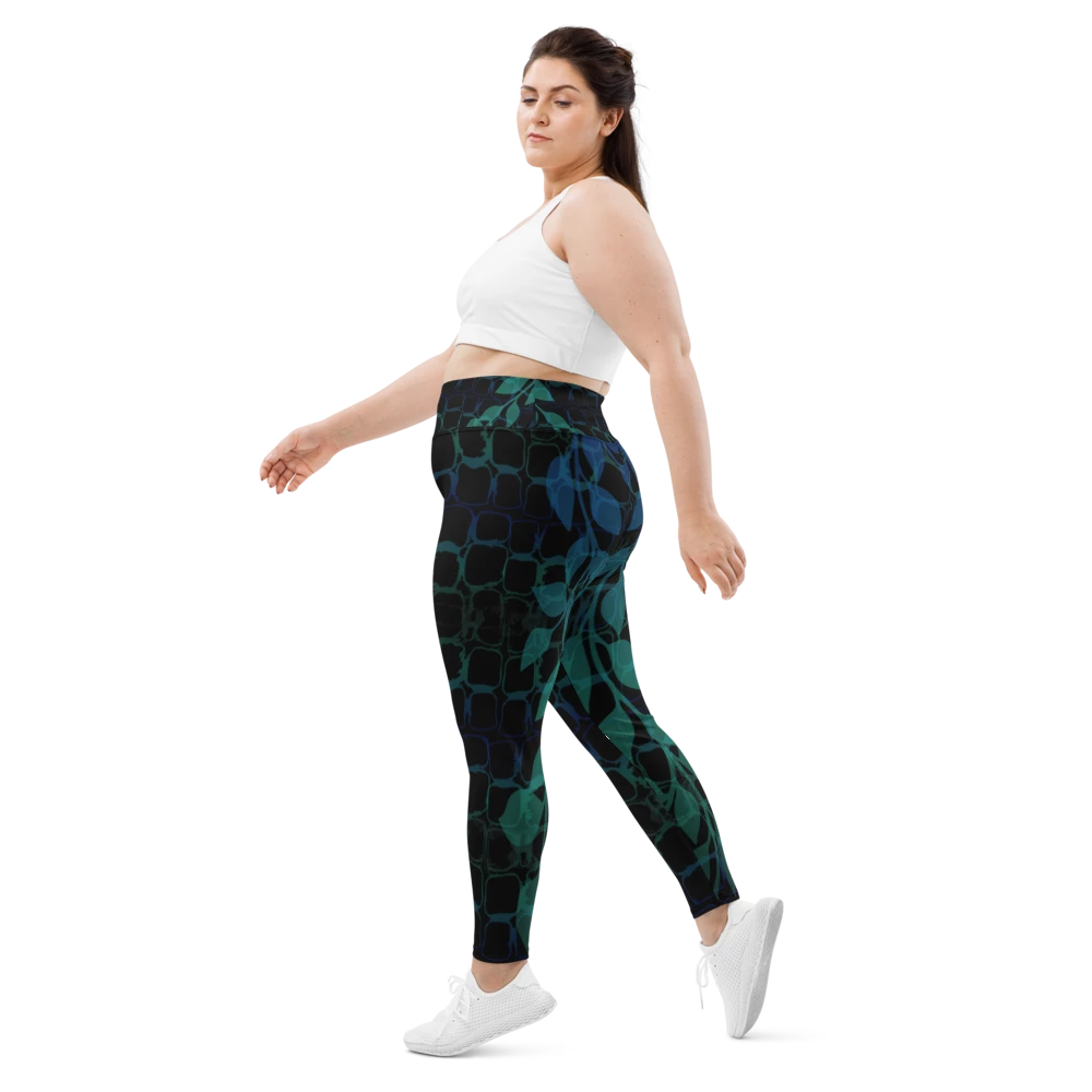 'JUNGLIST' Plus Size Leggings Ravenrock