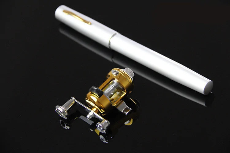 Pen-Size Mini Fishing Rod with Reel Ravenrock