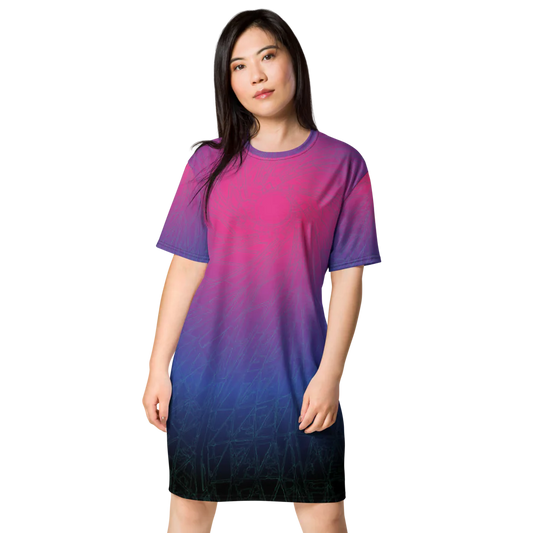 'GLORIA' Extralong T-Shirt Dress Ravenrock
