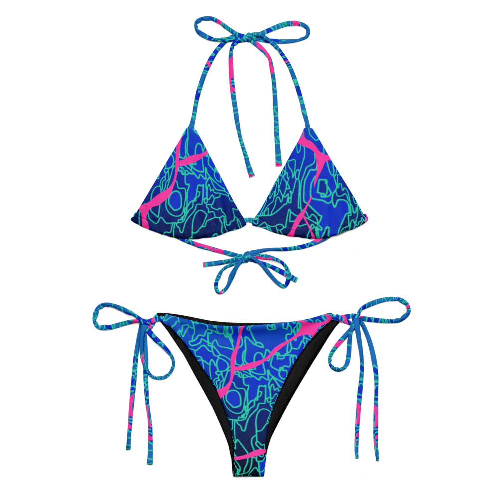 'LARIMAR' Recycled String Bikini