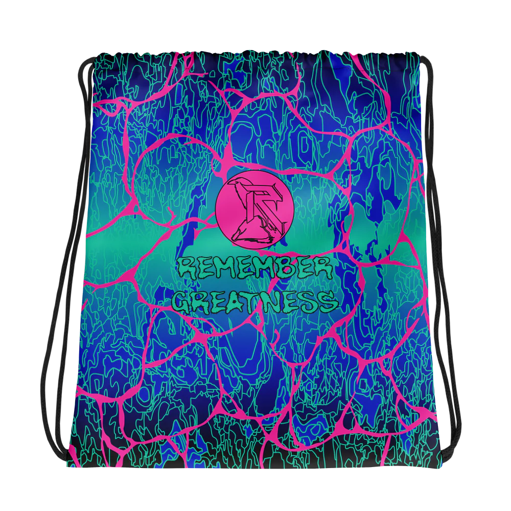 'LARIMAR' Drawstring Bag