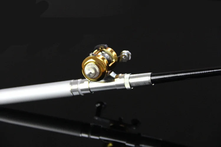 Pen-Size Mini Fishing Rod with Reel Ravenrock