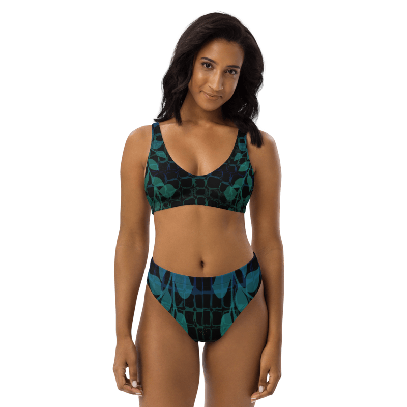 'JUNGLIST' High-Waisted Bikini Ravenrock