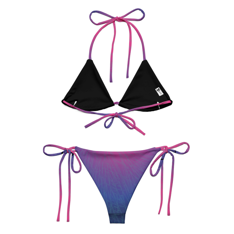 'GLORIA' Sustainable String Bikini Ravenrock