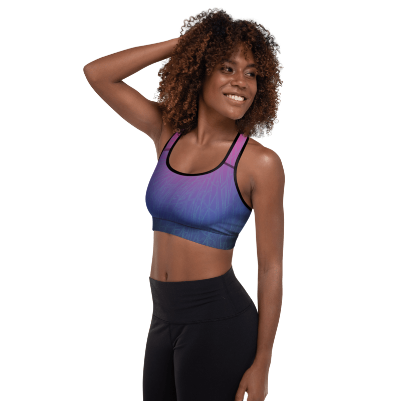 'GLORIA' Padded Sports Bra Ravenrock
