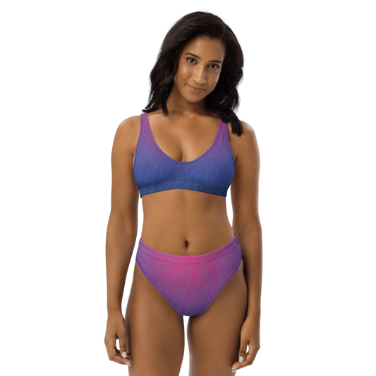 'GLORIA' Sustainable High-Waisted Bikini Ravenrock