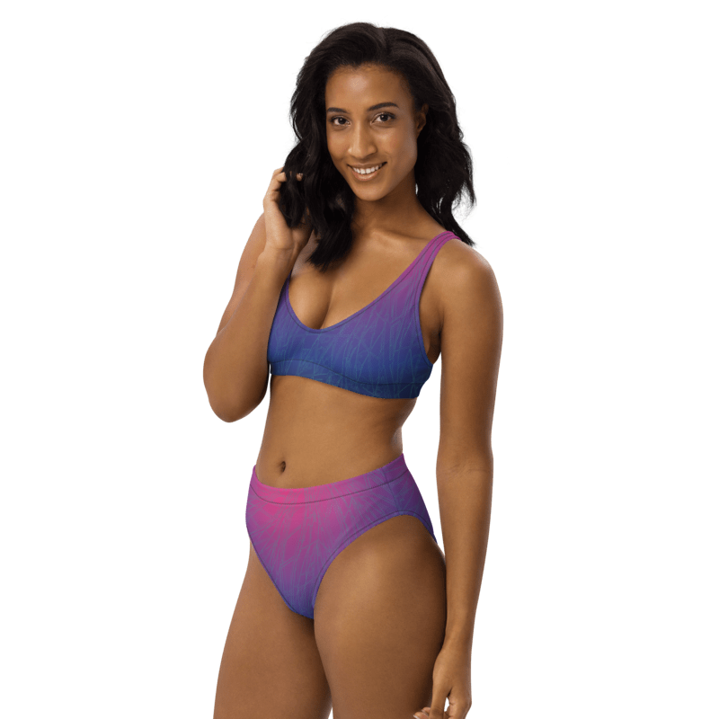 'GLORIA' Sustainable High-Waisted Bikini Ravenrock