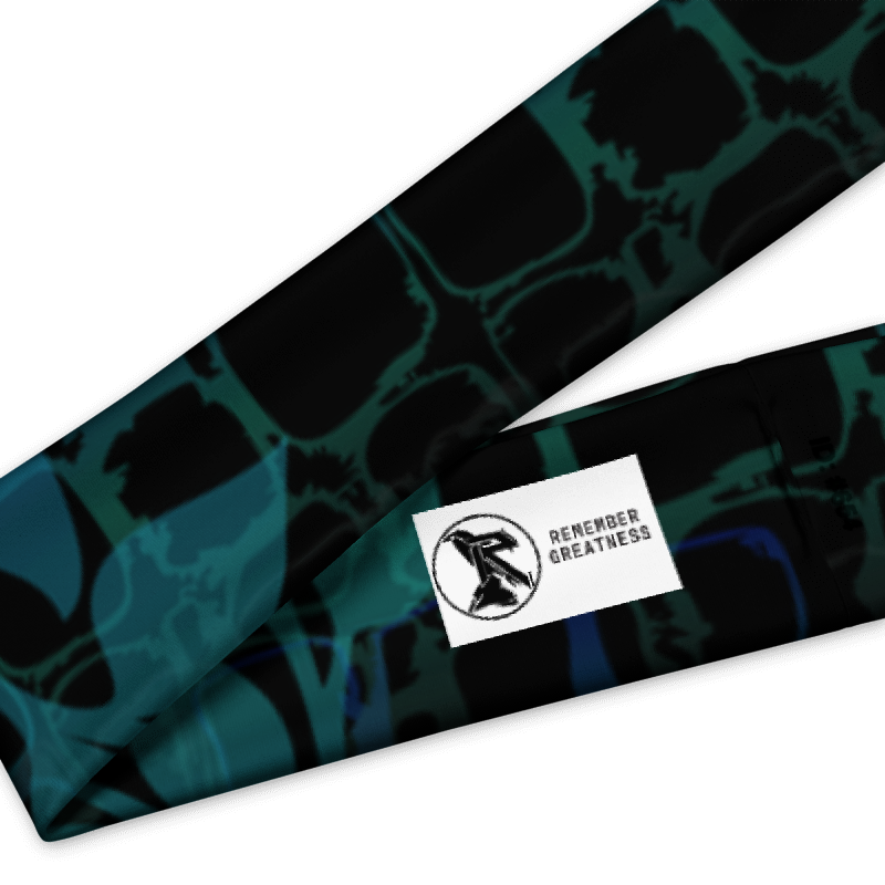 'JUNGLIST' Spandex Headband Ravenrock