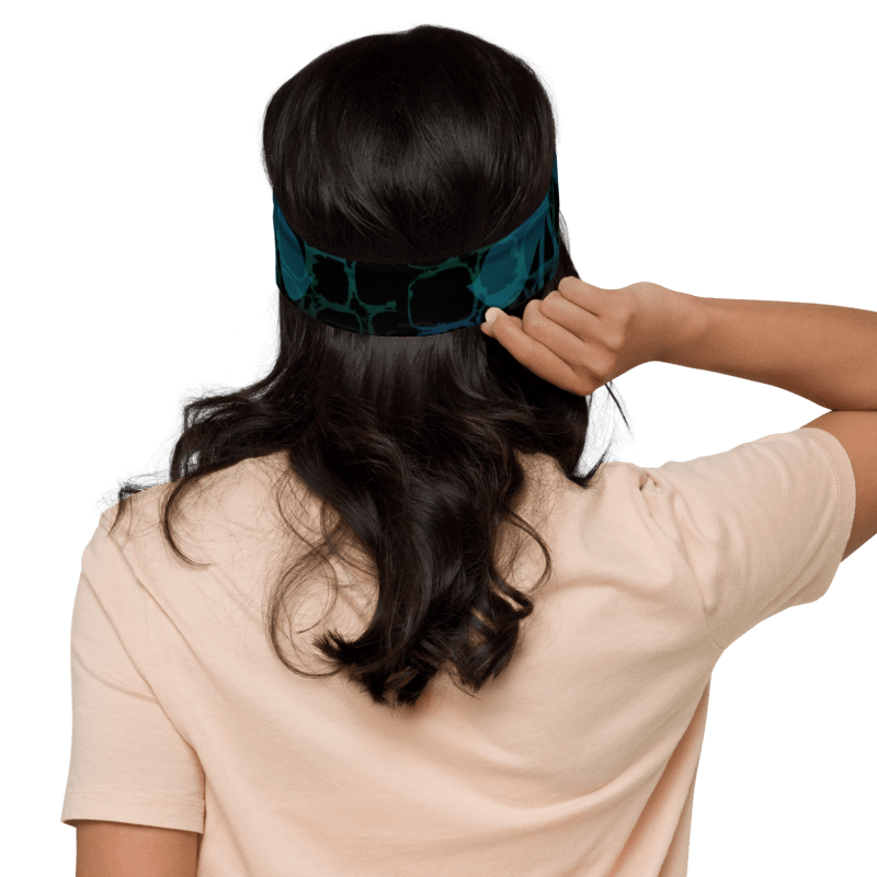 'JUNGLIST' Spandex Headband Ravenrock