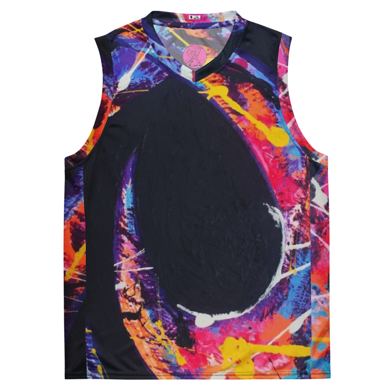 'HOOK' Unisex Basketball Jersey