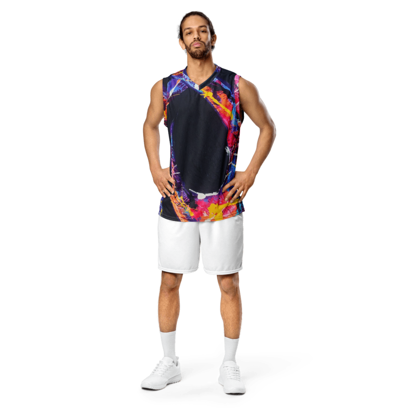 'HOOK' Unisex Basketball Jersey