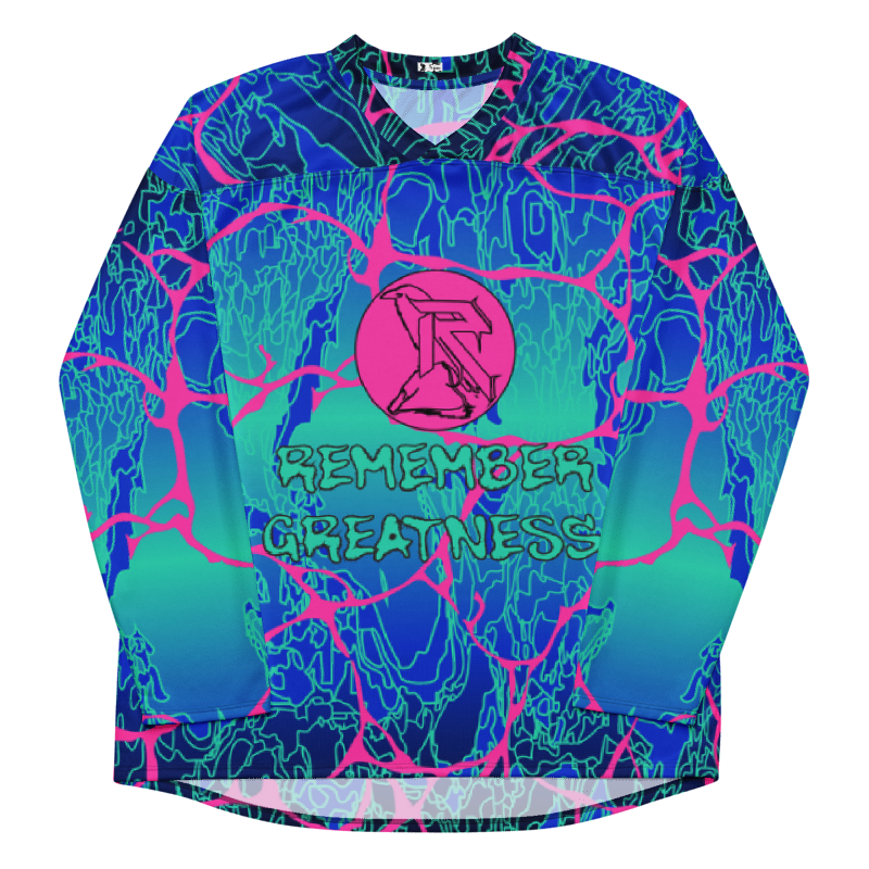 'LARIMAR' Recycled Hockey Jersey