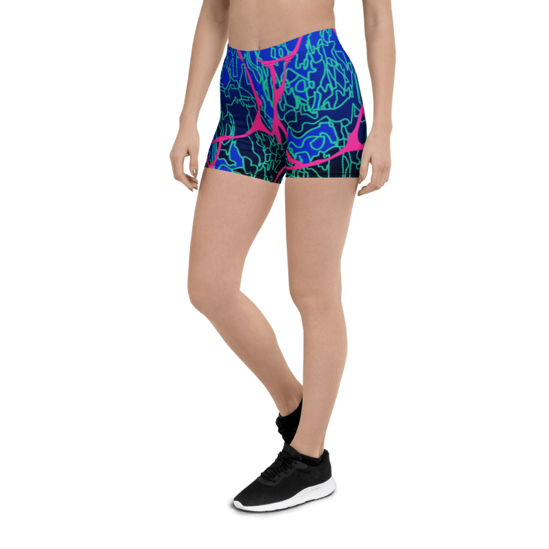 'LARIMAR' Spandex Shorts