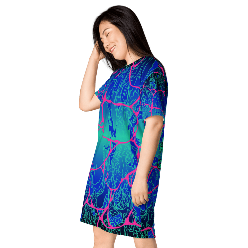 'LARIMAR' Extralong T-Shirt Dress