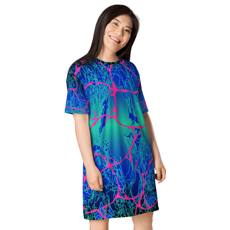 'LARIMAR' Extralong T-Shirt Dress