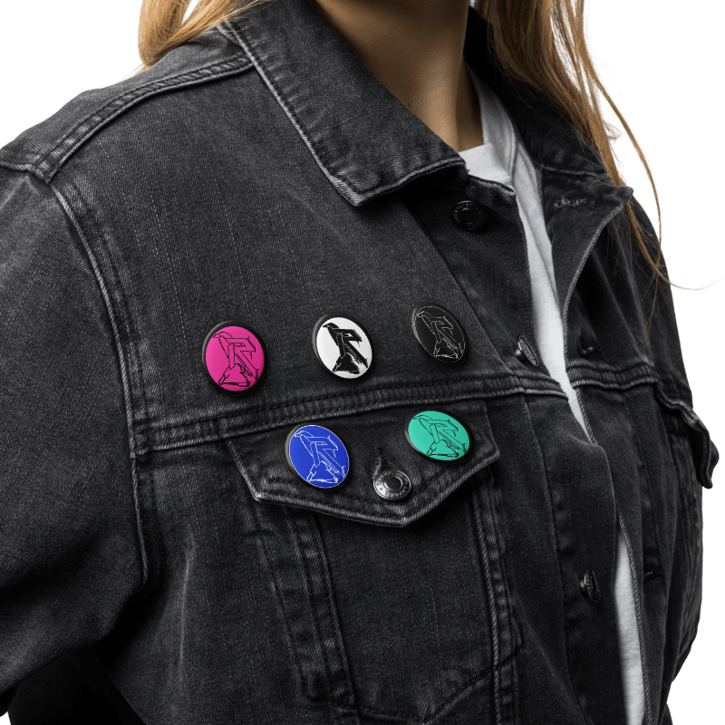 RaveRock Button Pins