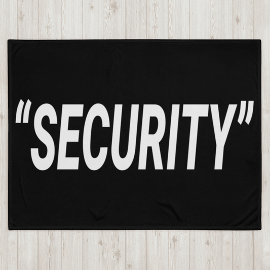 'SECURITY' Blanket