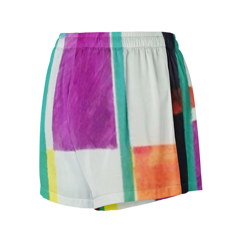 'MONDRIAN' Women's Pajama Shorts