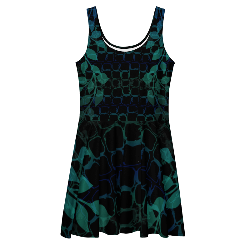 'JUNGLIST' Skater Sundress Ravenrock