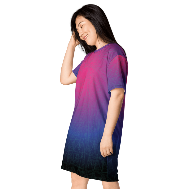 'GLORIA' Extralong T-Shirt Dress Ravenrock