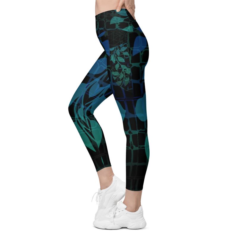 'JUNGLIST' Sustainable Leggings with Pockets Ravenrock
