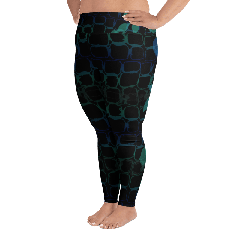 'JUNGLIST' Plus Size Leggings Ravenrock