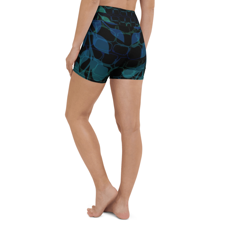 'JUNGLIST' Yoga Shorts Ravenrock