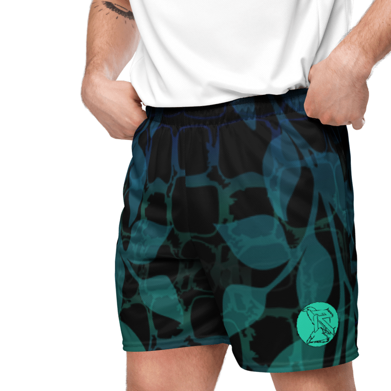 'JUNGLIST' Recycled Unisex Mesh Shorts