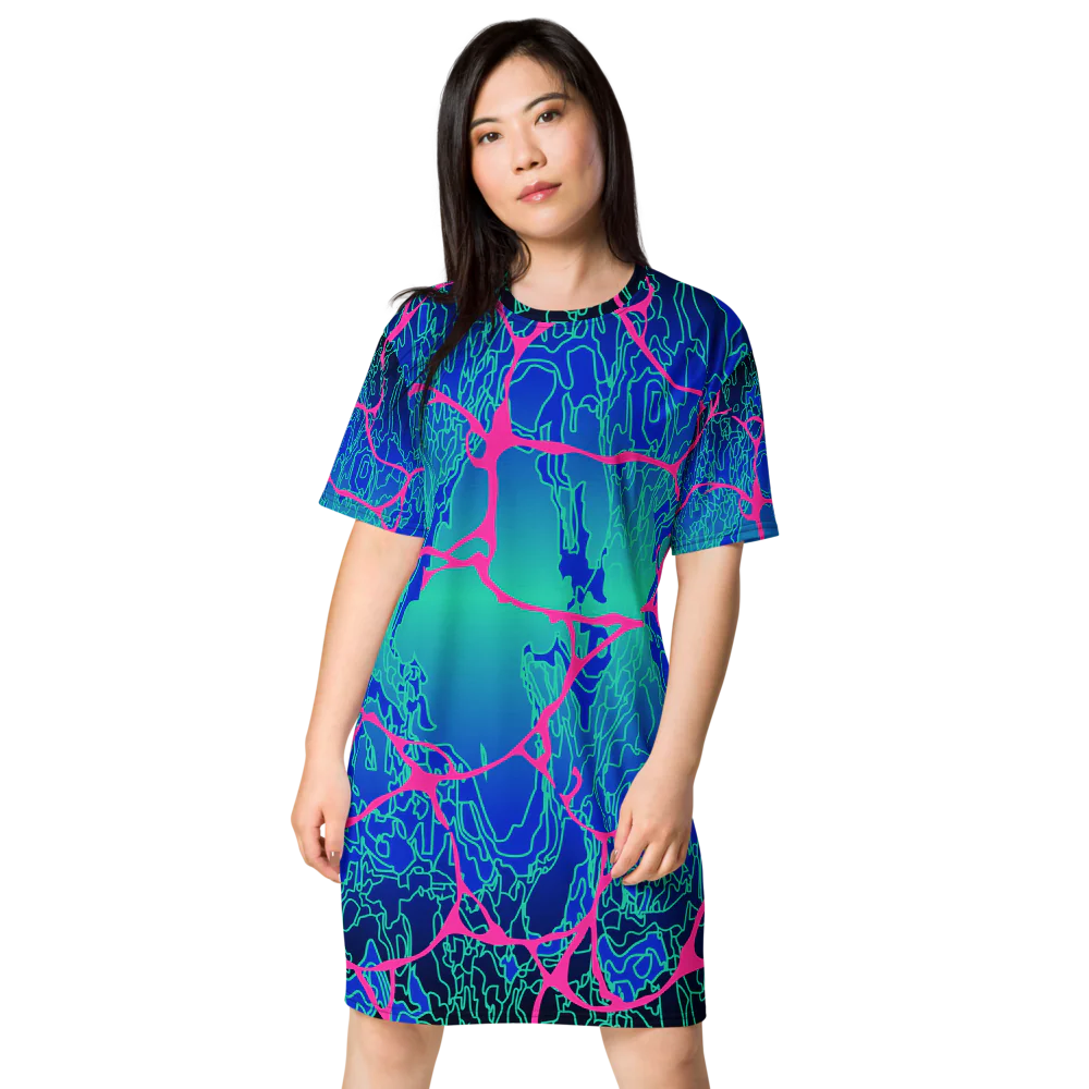 'LARIMAR' Extralong T-Shirt Dress