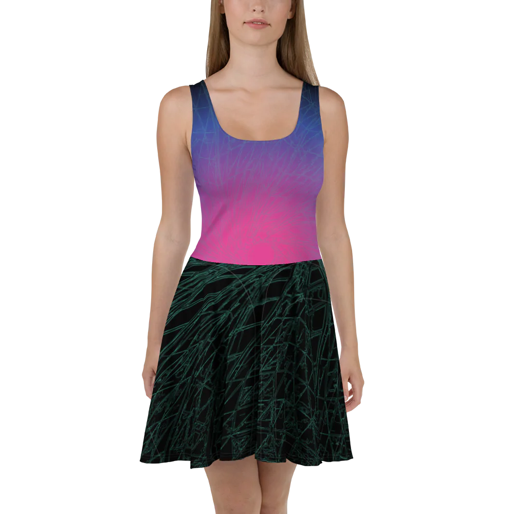 'GLORIA' Skater Sundress Ravenrock