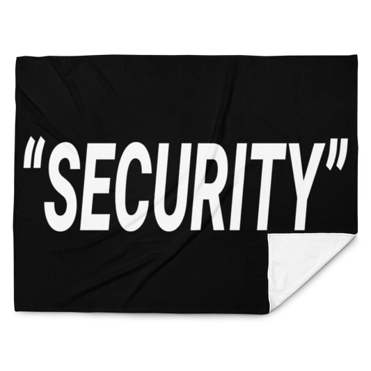 'SECURITY' Blanket