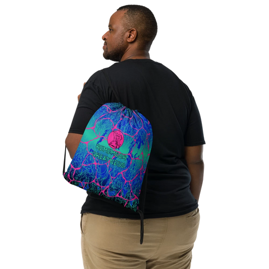 'LARIMAR' Drawstring Bag