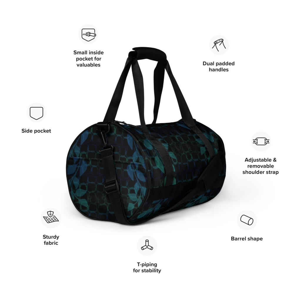 'JUNGLIST' Gym Travel Bag Ravenrock