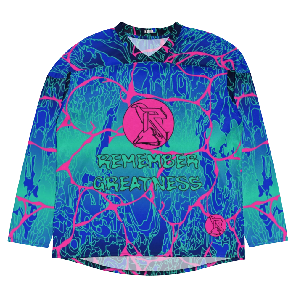 'LARIMAR' Recycled Hockey Jersey