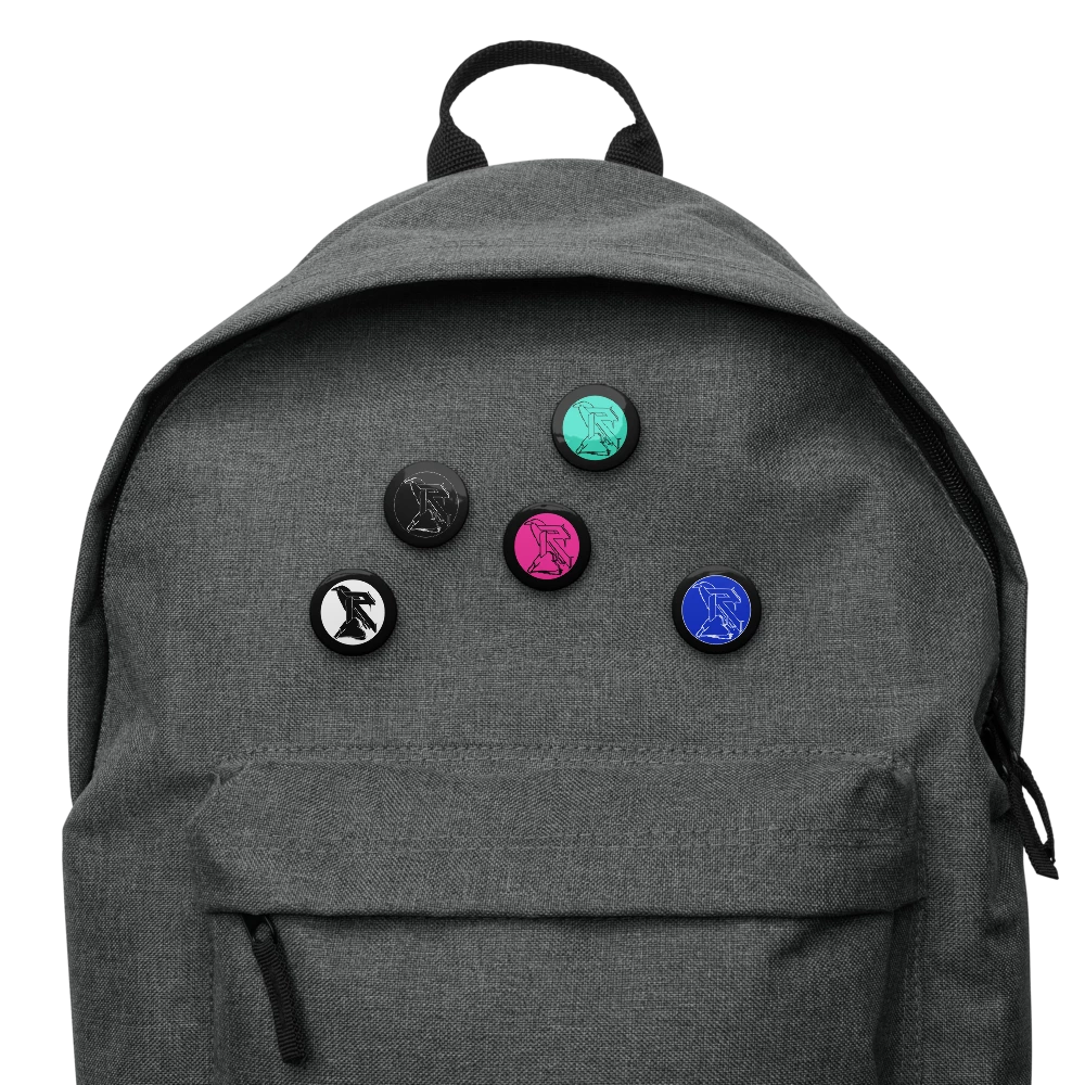 RaveRock Button Pins