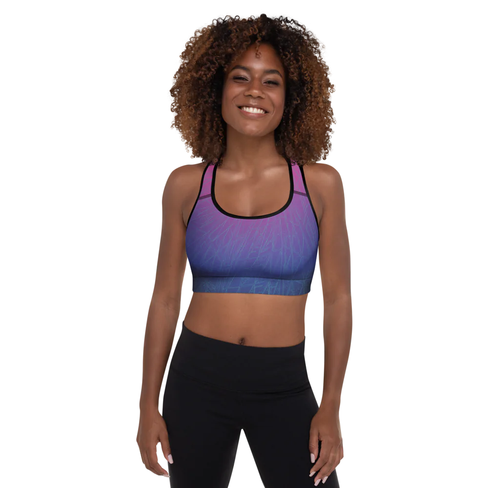 'GLORIA' Padded Sports Bra Ravenrock
