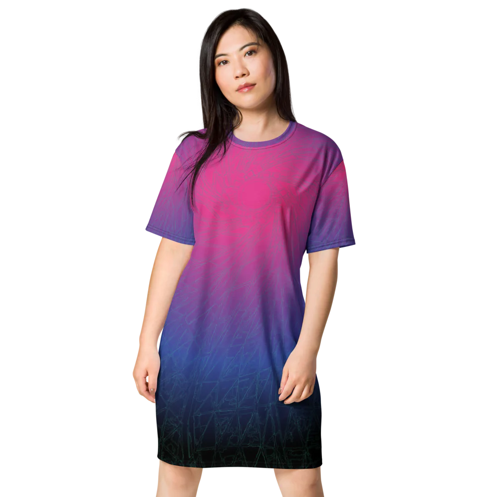 'GLORIA' Extralong T-Shirt Dress Ravenrock