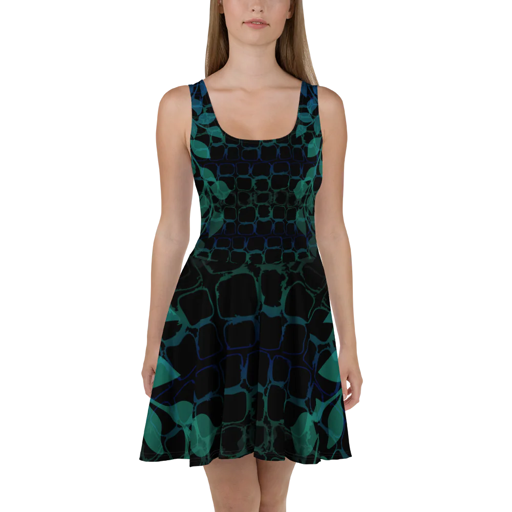'JUNGLIST' Skater Sundress Ravenrock
