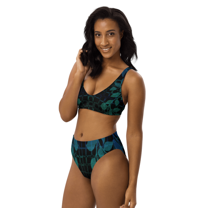 'JUNGLIST' High-Waisted Bikini Ravenrock