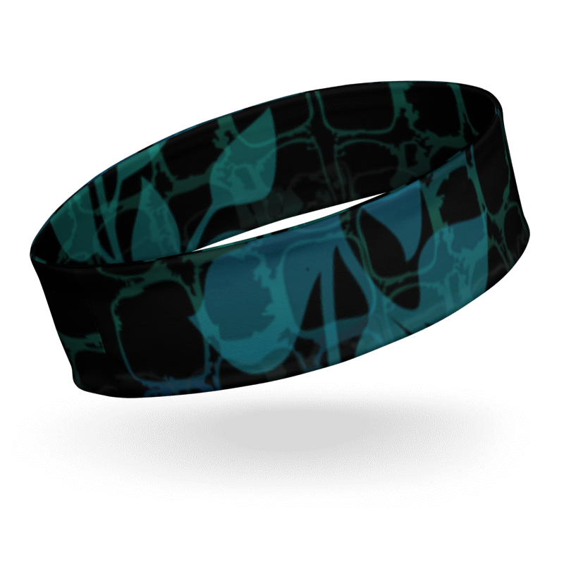 'JUNGLIST' Spandex Headband Ravenrock