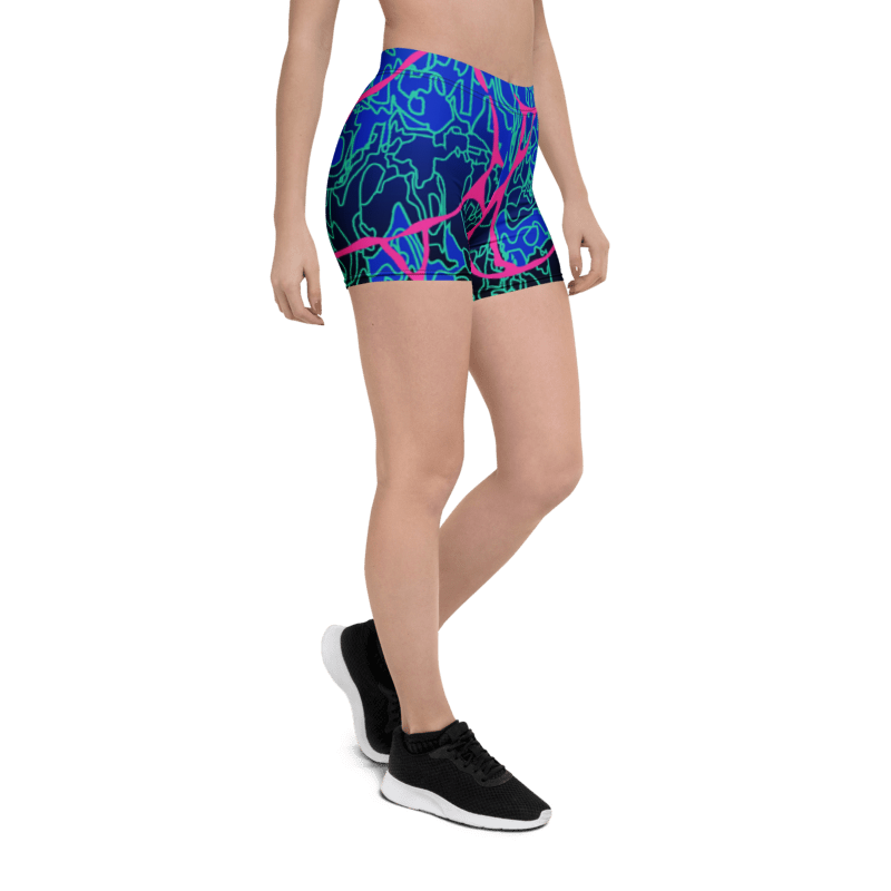 'LARIMAR' Spandex Shorts