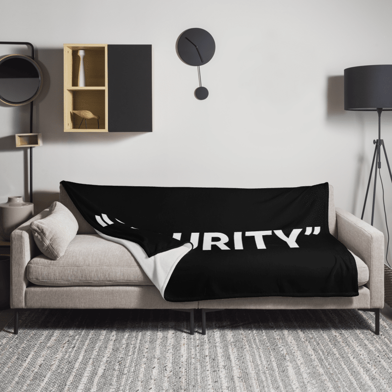 'SECURITY' Blanket