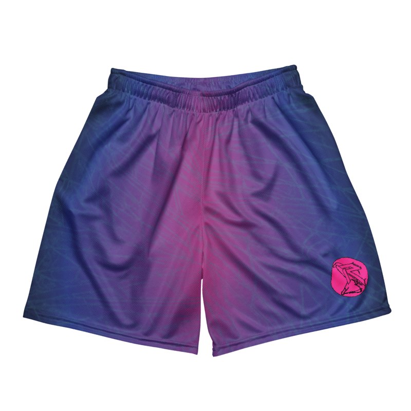 'GLORIA' Recycled Unisex Mesh Shorts