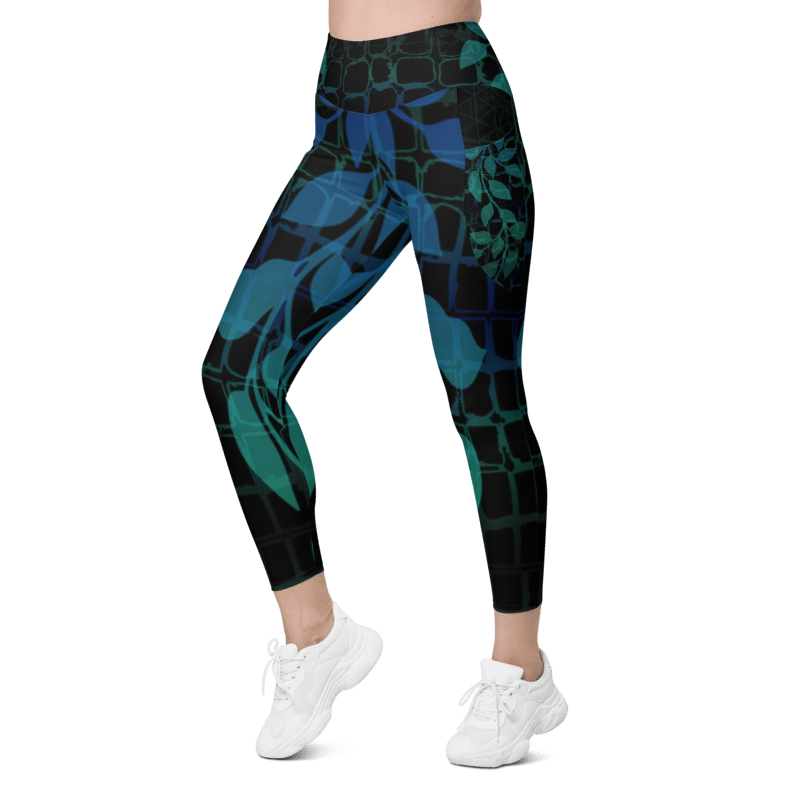 'JUNGLIST' Sustainable Leggings with Pockets Ravenrock