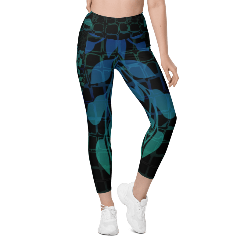 'JUNGLIST' Sustainable Leggings with Pockets Ravenrock