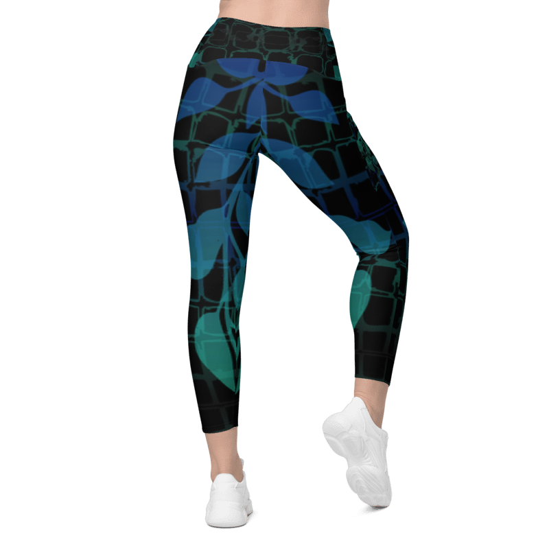 'JUNGLIST' Sustainable Leggings with Pockets Ravenrock